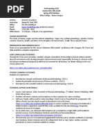 ANTH 2301 Syllabus Spring 2019