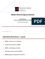 Gsma MMM MWC Seminar Feb2010