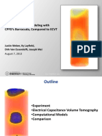 Distributor Plate Modeling With CPFD's Barracuda, Compared To ECVT