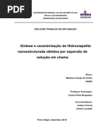 Nanoestrutura de HA