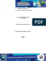 Evidencia 7 Informe Variables de La Investigación