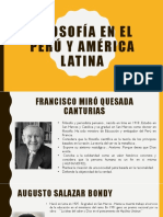 Filosofía en El Perú y América Latina Modificado