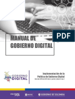 Manual Del Gobierno Digital