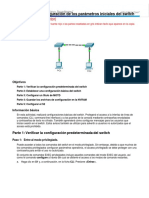 2.2.3.3 Packet Tracer - Configuring Initial Switch Settings Instructions IG