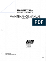 Bear Cub 750 Vs Maintenance Manual