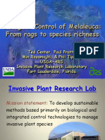 Center, Ted-Biological Control of Melaleuca