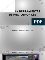 Barras y HERRAMIENTAS DE PHOTOSHOP CS6