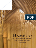 Bamboo As Sustainable Material For Future Building Industry