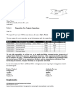 Head of Credit and Collection: Requirements