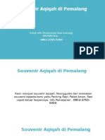 0852-2765-5050 - Distributor Souvenir Aqiqah Di Pemalang
