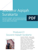 0852-2765-5050 - Agen Souvenir Aqiqah Di Surakarta