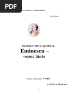 Eminescu Omul Deplin Al Culturii Romane