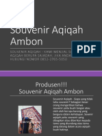 0852-2765-5050 - Distributor Souvenir Aqiqah Di Ambon