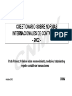 Cuestionario IFRS