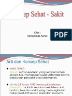 139405556 Konsep Sehat Sakit Ppt