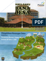 Buku Saku Dana Desa Oleh DPMD Kab Malang