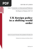 New British Foreign Policy