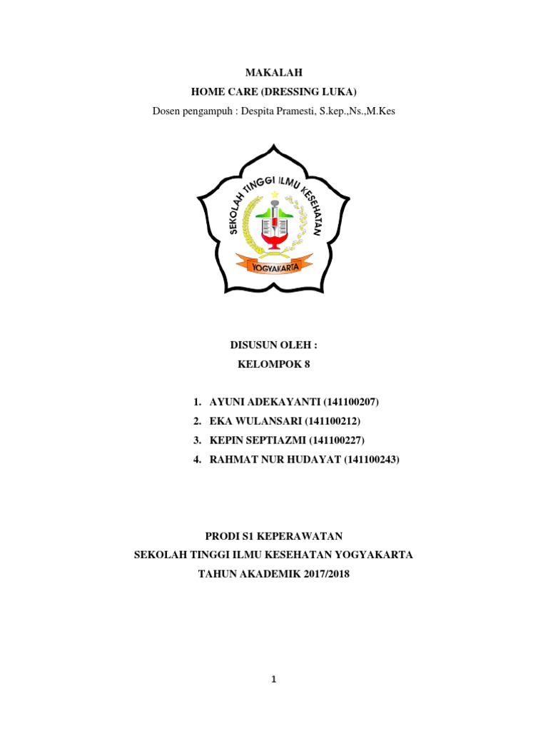 HOME CARE Dressing Luka PDF