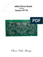 Dynamull Driver Board St-70: Classic Valve Design