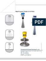 26Ghz High Frequency Radar Level Meter: Guangdong Kaidi Energy Technology Co., LTD