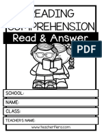 Reading Comprehension (Read & Answer)