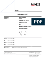 Vulkanox BKF: Technical Information