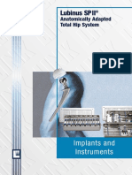 Lubinus SPII: Implants and Instruments