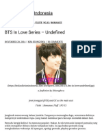 BTS in Love Series - Undefined BTS Fanfiction Indonesia PDF