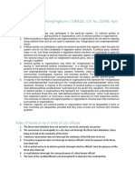 Rules On Party-Lists (Atong Paglaum v. COMELEC, G.R. No. 203766, April 2, 2013)