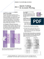 Strips + Templates Quick Cutting & Accurate Piecing: A Better Way To Measure and Cut Strips