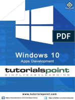 Windows10 Development Tutorial