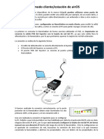 Manual para Modo Cliente Estacion Ubiquitil