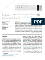 Waste Management: A.C. (Thanos) Bourtsalas, Yoonjung Seo, MD Tanvir Alam, Yong-Chil Seo