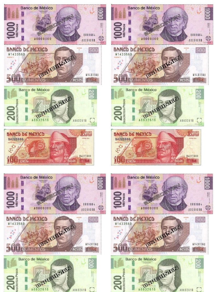 billetitos de juguete