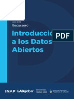 PDF INAP - Introducción A Los Datos Abiertos - UNIDAD 1