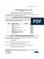 Barry's CIDR/VLSM Quick Reference Guide Ver 1.2: Class Address or Range # of Hosts Status