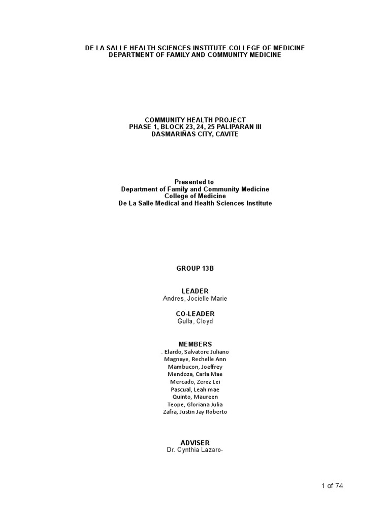 CDX 1 Final | PDF | Educational Attainment In The United States ...
