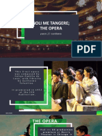 Noli Me Tangere The Opera: Yaon// Cardeno