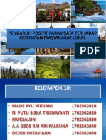 Pengaruh Positif Pariwisata Terhadap Kesehatan Masyarakat Lokal