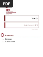 Vue - Js Framework (1/4)