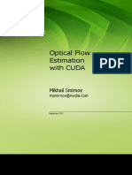 Optical Flow Estimation With CUDA: Mikhail Smirnov