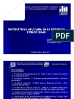 Matemáticas Aplicada en La Gerencia Financieras PDF