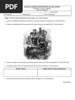 Causas primeira Guerra Mundial