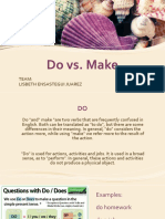 Do Vs MAKE