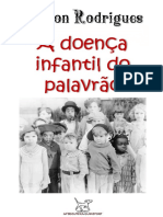 RODRIGUES, Nelson = Doença infantil do palavrão