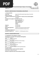 Trivor Insecticide Safety Data Sheet | PDF | Dangerous Goods | Fires