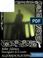 John Silence Investigador de Lo Oculto - Algernon Blackwood