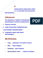 Tuberclosis:: Lung Skin Vertebrae Adrenal Gland Cortex