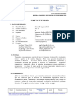 Silabo Topografia Ucv 2014 I PDF