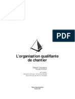 Lorganisation Qualifiante Des Chantiers PDF
